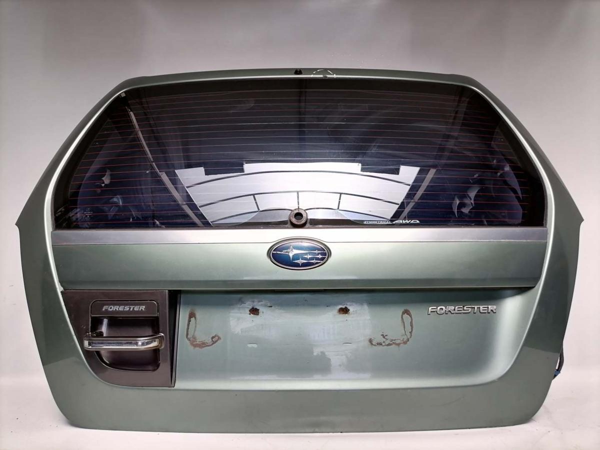 Subaru Forester 2 SG original Heckklappe mit Heckscheibe Hellgrünmetallic Facelift Bj.2006